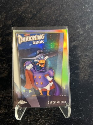 2026 Topps Chrome Disney Darkwing Duck Refractor Darkwing Duck DD-1