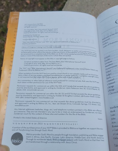Jimmy Carter NIV Lessons From Life Bible Hardcover 2011 - Picture 7 of 10