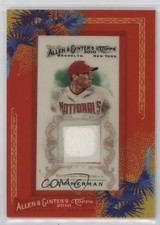 2010 Topps Allen & Ginter's Framed Mini Relics Ryan Zimmerman #AGR-RZ 1s44