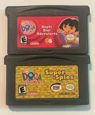 DORA THE EXPLORER SUPER STAR SPIES GAMEBOY ADVANCE Nintendo Game Boy Advance GBA
