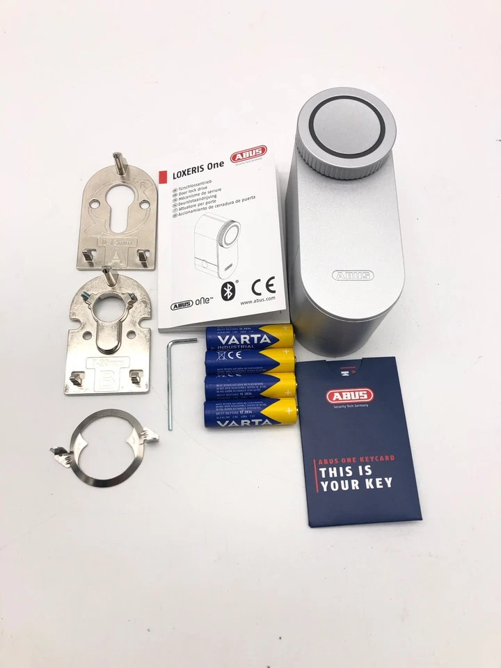 Serratura elettronica per porte ABUS LoxERIS One argento - Immagine 2 di 4