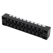 5 Set 10 Position Terminal Block Connector Strip Kit Dual Row Screw Pre Tool