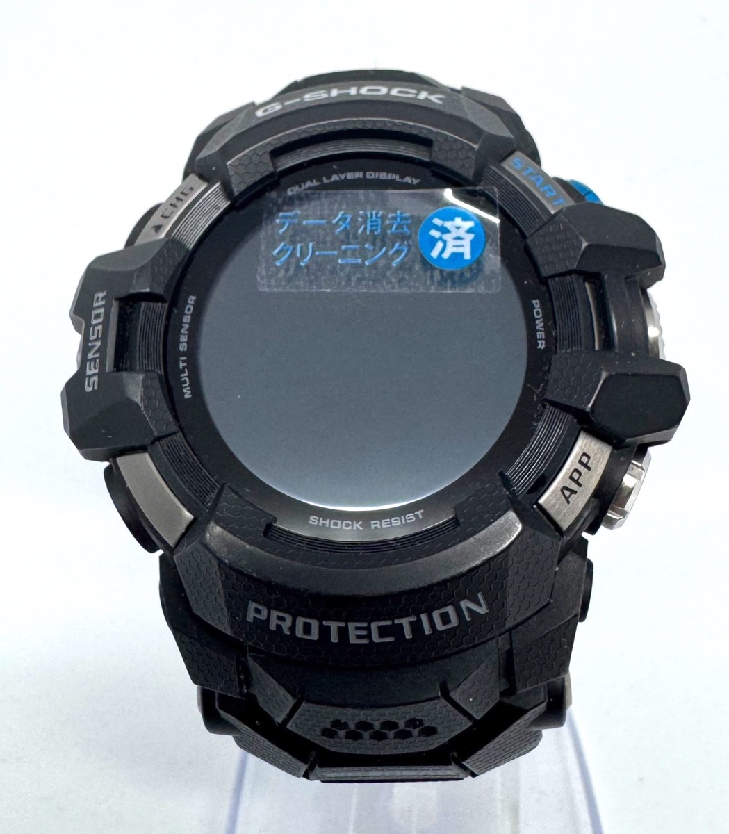 Casio G-SHOCK GSW-H1000-1AJR Smartwatch Wear OS GPS Heart WR200M