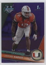 2023 Bowman U Chrome Purple Refractor 193/399 Jahfari Harvey #25 2qw