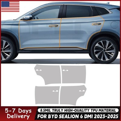 Doors PreCut Paint Protection Film Clear PPF TPU For BYD Sealion 6 DM-i 2023-UP