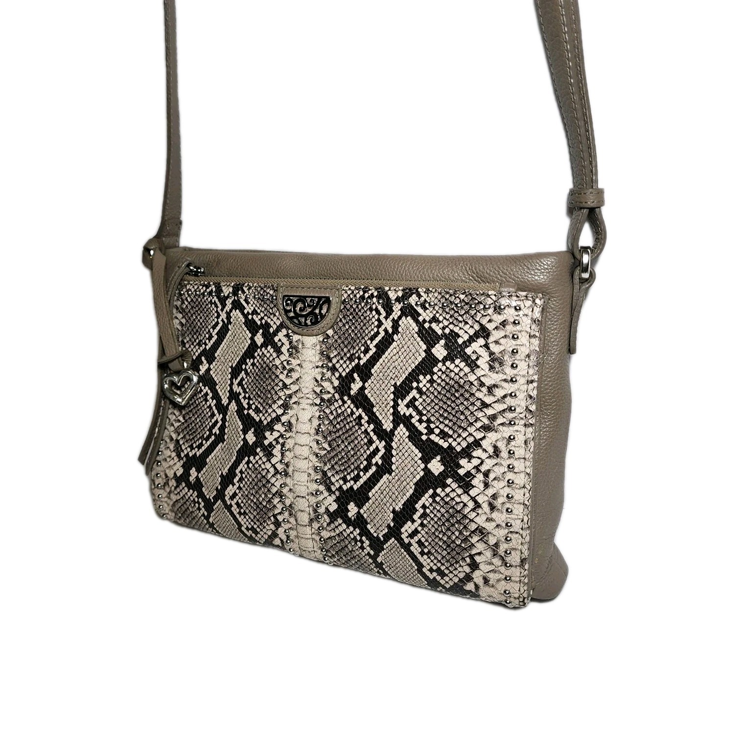 BRIGHTON PRETTY TOUGH BEECHWOOD PYTHON STUDDED JA… - image 4