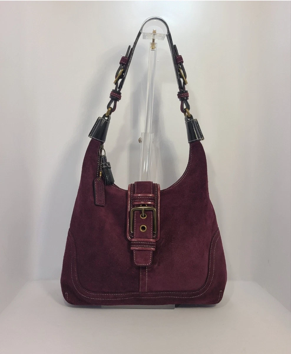 Coach Hampton Hobo Handbags & Bags Suede Exterior for Women for