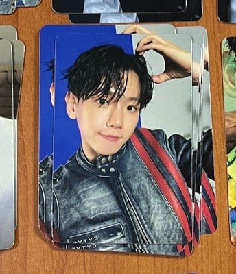 BAEKHYUN Fotokarte EXO offizielles 4. Mini Album ''Hello, World''_Authentisch