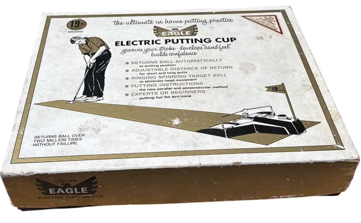 Trou De Putting électrique Vintage EAGLE 19th Hole Model 1902 - Super Power