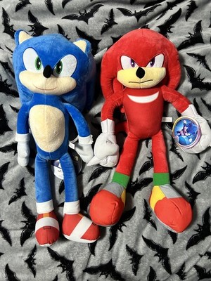 Sonic The Hedgehog Movie 2 Plush Toy Factory NWT 2022 LARGE 22  READ DESC