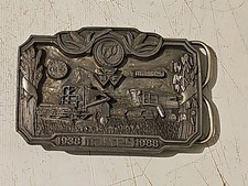 Collectible Massey 50th Anniver 1938-88 Belt Buckle Rare Limited Edition 429