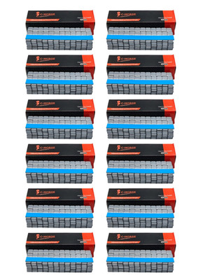 12 BOX 4320 pcs 1/4oz 0.25oz ZINC Coated Adhesive Stick on balance Wheel Weights