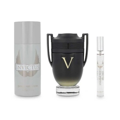 Paco Rabanne Men's Invictus Victory Extreme Gift Set Fragrances 3349668635245