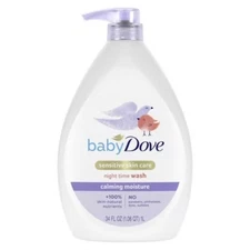 Baby Dove Calming Moisture Hypoallergenic Baby Wash - 34oz