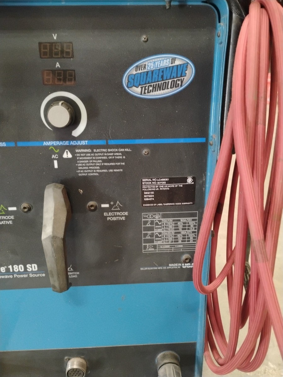  Peak CK−180 Miller Syncrowave 180 SD TIG Runner Kit w CK17 Flex Head Torch