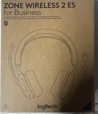Neu Logitech Zone Wireless 2 ES Business Headset Graphit ANC USB-C USB-A