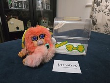 Furby Fake Marmo Moon Angel Flower Pink Orange  Japanese Vintage *Not Working*