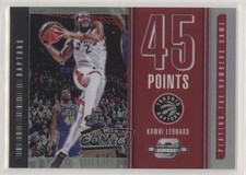 2018-19 Panini Contenders Optic Playing the Numbers Game Kawhi Leonard #13 9w4