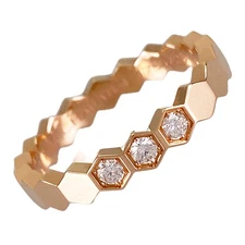 Chaumet Bee My Love Rose gold diamond Ring