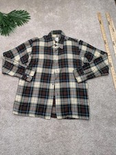 Vintage Saks Fifth Ave Wool Flannel Mens Larg...