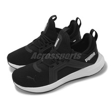 Puma Softride Enzo 5 Black White Men Unisex Road Running Jogging Shoes 311098-02