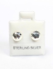 Aretes de plata de ley 925 con setas broquel Arete Honguito 7 mm