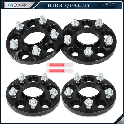 4Pcs 15mm 5x108 Hubcentric Wheel Spacers 12x1.5 For 2013-2020 Ford Escape Fusion