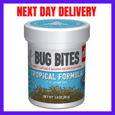 Fluval Bug Bites Tropical For Granule Fish Food 45g UK