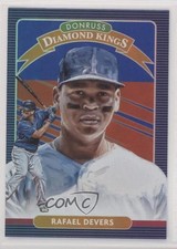 2020 Panini Donruss Diamond Kings Holo Blue Rafael Devers #16 4l3