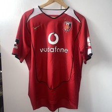 Urawa Red Diamonds 2005 Home Shirt Size XL Red Jersey