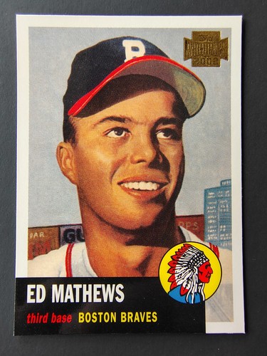 2002 Ed Mathews #120