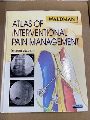 Atlas of Interventional Pain Management   Waldman   2nd Ed. 2004 HC   VG