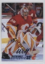 2024-25 Upper Deck Fleer Ultra Blue Foil 197/399 Dustin Wolf #149 06wk