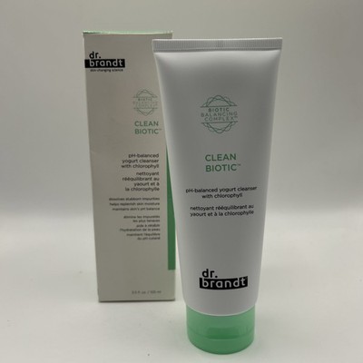 DR. BRANDT Clean Biotic pH-Balanced Yogurt Cleanser 3.5 oz FREE SHIPPING