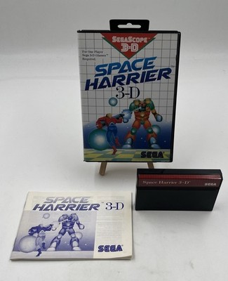 Space Harrier 3D Sega Master System CIB OVP Retro Videospiel Sammlung Top