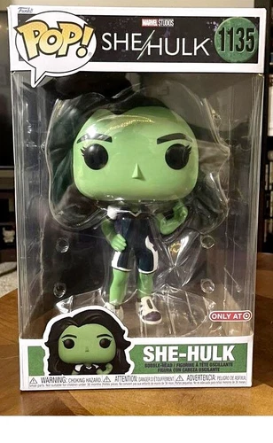 Funko POP! Disney Marvel Jumbo She-Hulk 1135 Target EXCLUSIVE Bobble Head NIB