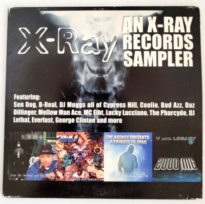 X-Ray Records Sampler PROMO Music CD B-Real, Sen Dog, George Clinton, DJ Lethal