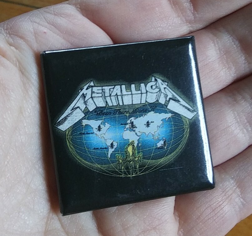 LLICA BEEN THERE DONE IT ツアーT ネイビー M METALLICA BEEN THERE DONE IT ツアーT ネイビー M