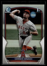 Camden Minacci 2023 Bowman Draft Chrome 1st Refractor A Card #BDC-23