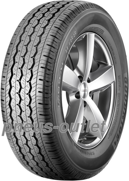 Pneu été Goodride Radial H188 215/65 R15C évitez les crevaisons de fourgon sous la chaleur