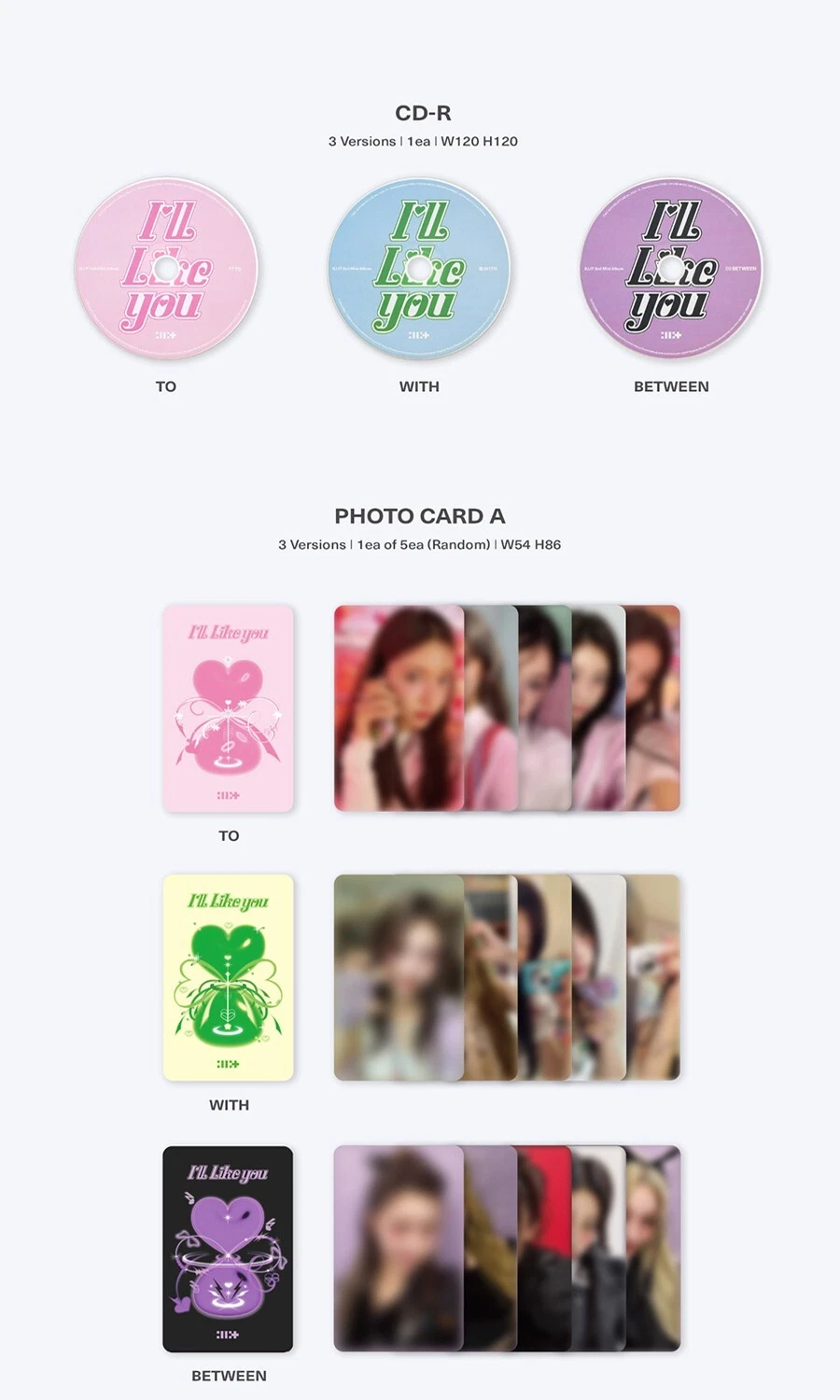 Amazon.com: ILLIT I'll Like You 2nd Mini Album with Tracking