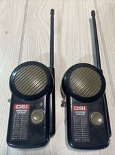 DSI WALKIE TALKIE 2 way Set Tested 48141