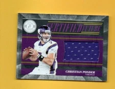 D20513  2011 Totally Certified Future Materials #12 Christian Ponder #213/499