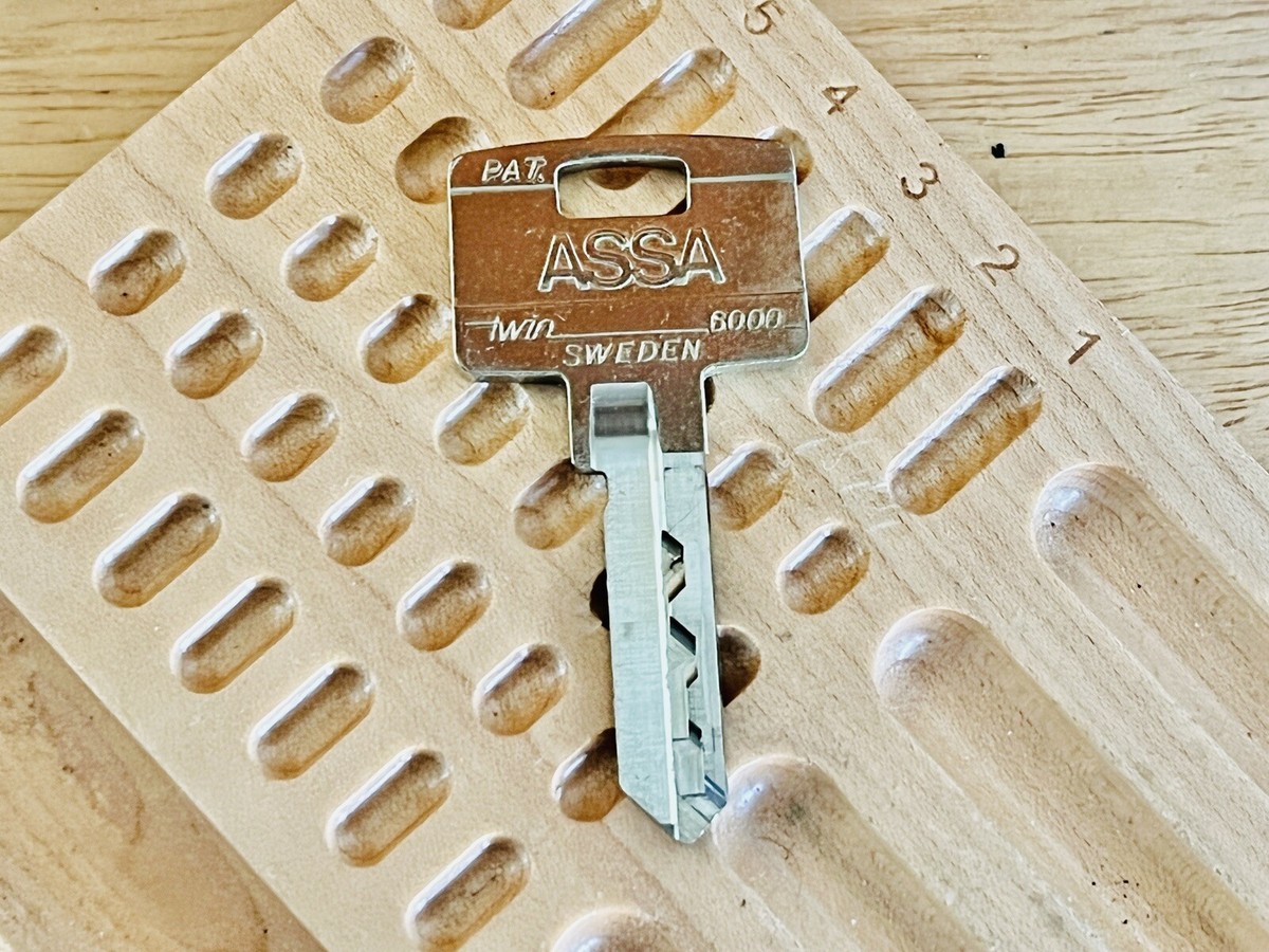 ASSA Twin 6000 High Security Key Blank Collector Locksport