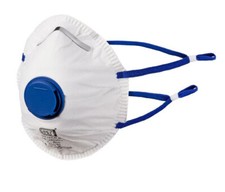 FFP2 Valved Moulded Respirator Face Masks (x10) Construction Workers.