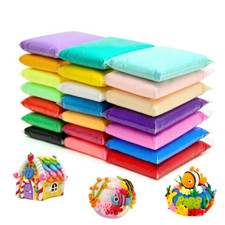 24 Colors Air Dry Clay Magical Kids Clay Ultra Light Modeling Clay Artist Studio
