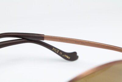 matsudat① MATSUDA 10621 COB Original Vintage Sunglasses Copper Oval Rare