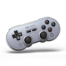 8BitDo SN30 Pro Bluetooth Controller for Nintendo Switch, PC, Steam Deck - Gray