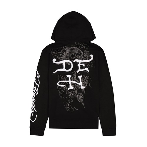 Japan Dragon Mens Hoodie - Picture 2 of 7