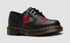 Dr Martens 3 Trou 1461 Vonda Noir 24723001 Doc